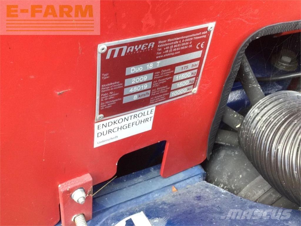 Siloking Duo 18 T ماكينات وملحقات مواش أخرى