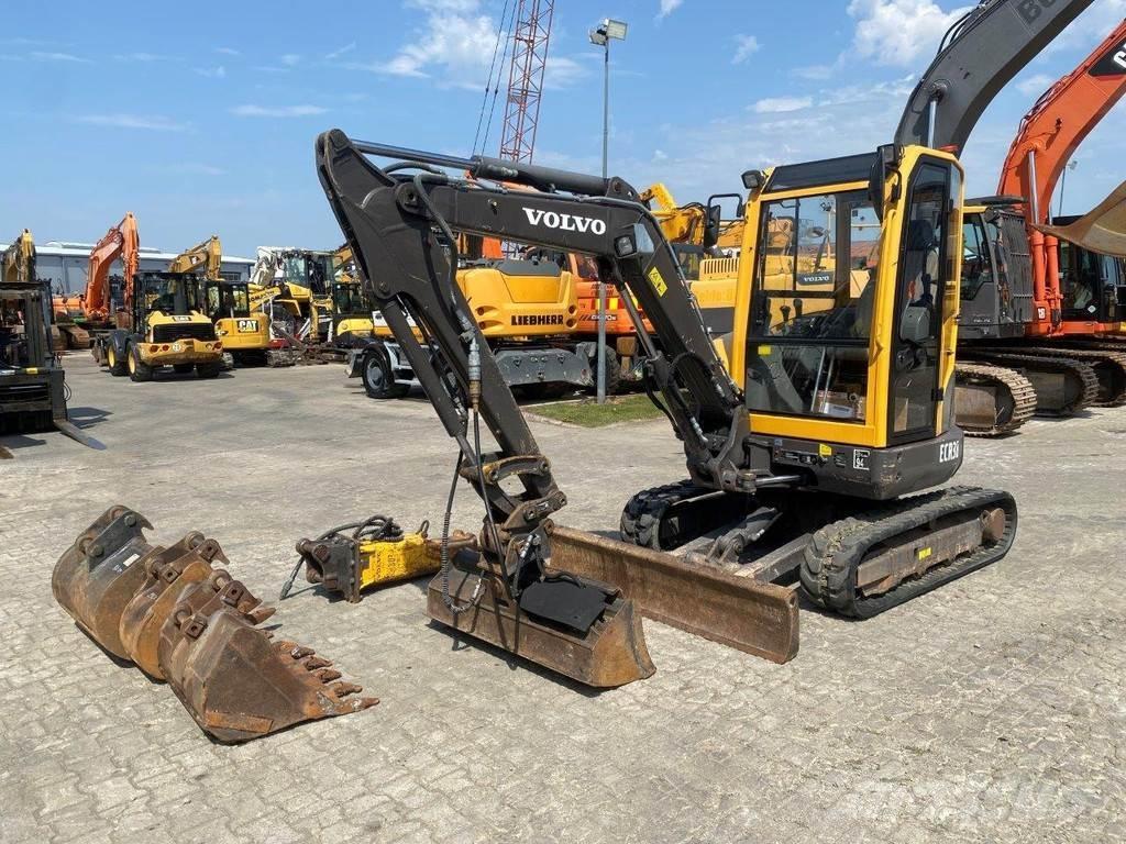 Volvo ECR38 NVT حفارات صغيرة أقل من 7 طن (حفارات صغيرة)