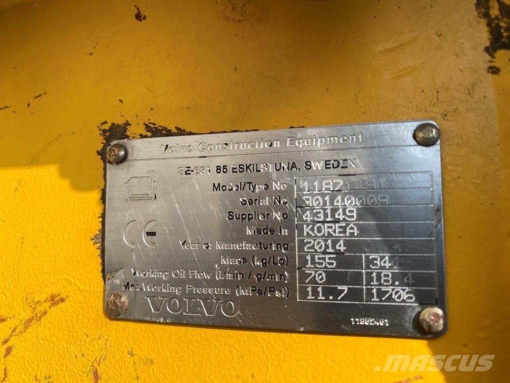 Volvo ECR38 NVT حفارات صغيرة أقل من 7 طن (حفارات صغيرة)