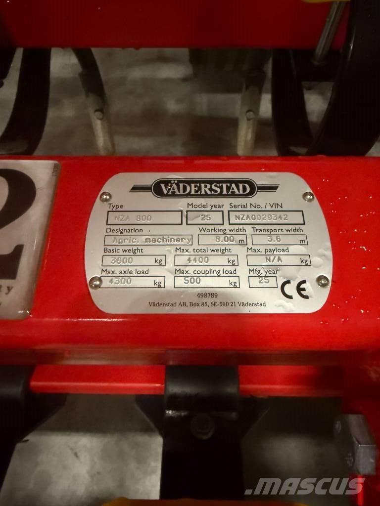 Väderstad NZA800 كاسحات