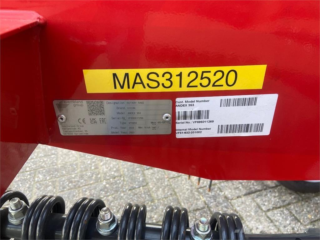 Vicon Andex 353 معدات حصد