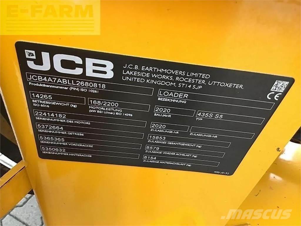 JCB 435s s5 حفارات صغيرة أقل من 7 طن (حفارات صغيرة)