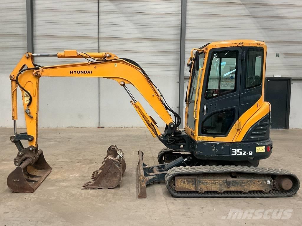 Hyundai Robex 35 Z-9 حفارات صغيرة أقل من 7 طن (حفارات صغيرة)
