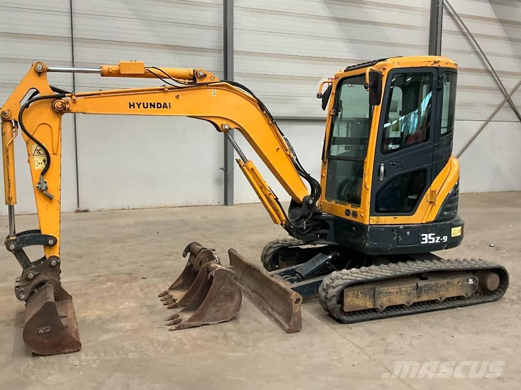 Hyundai Robex 35 Z-9 حفارات صغيرة أقل من 7 طن (حفارات صغيرة)