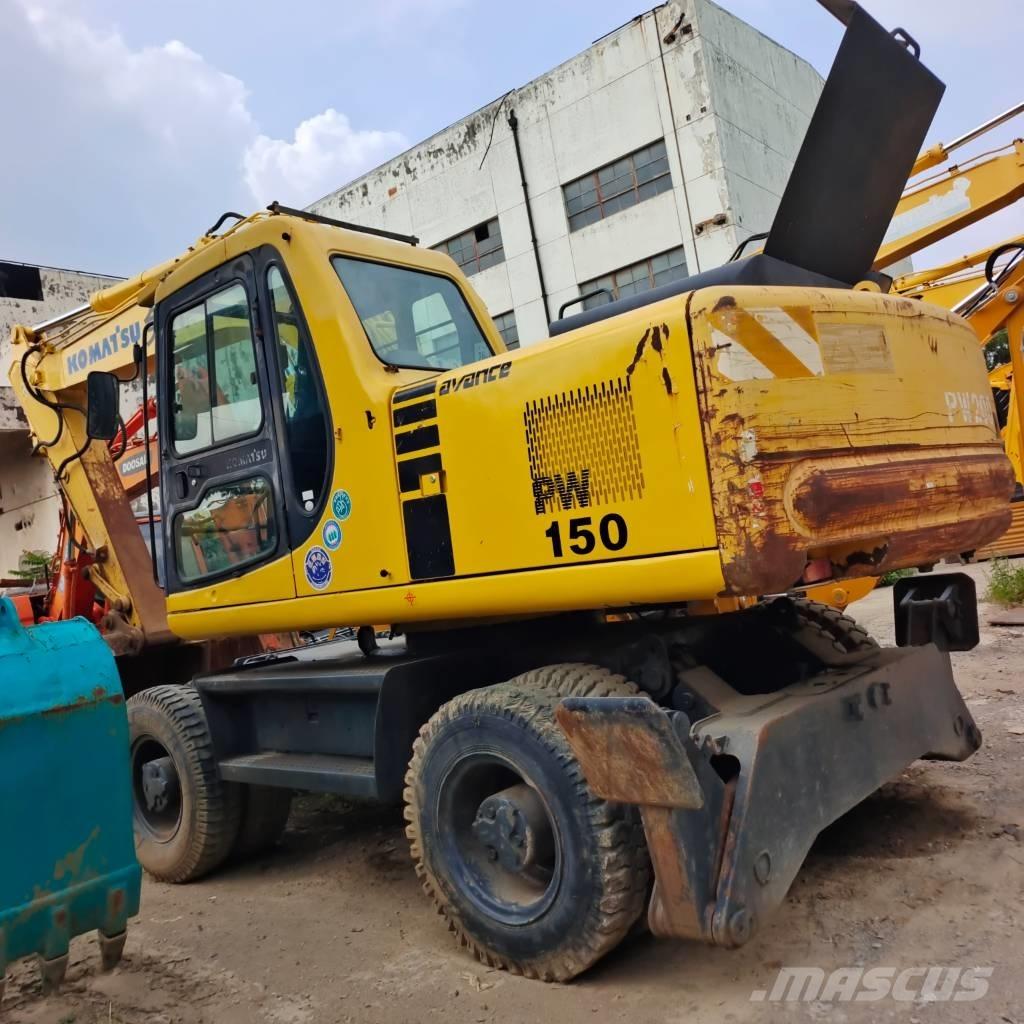 Komatsu PW 150 حفارات بعجل