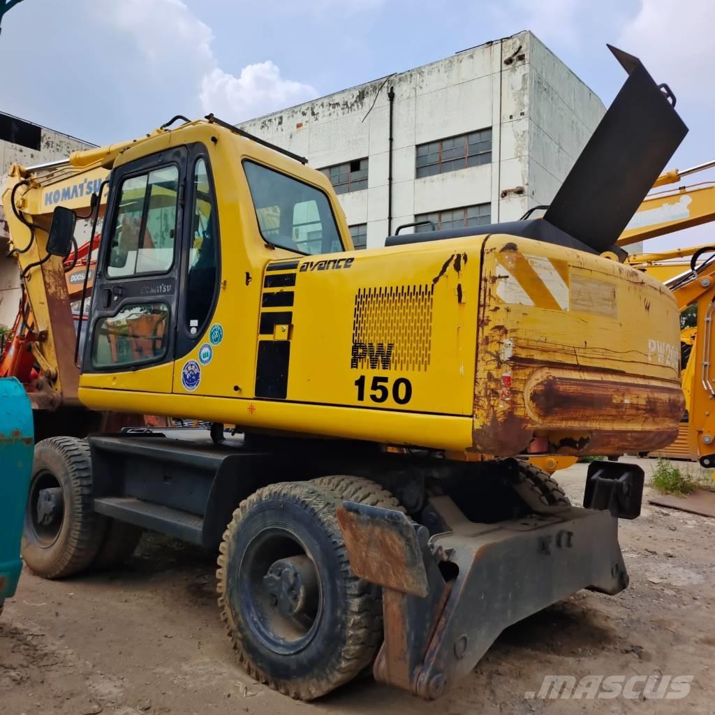 Komatsu PW 150 حفارات بعجل