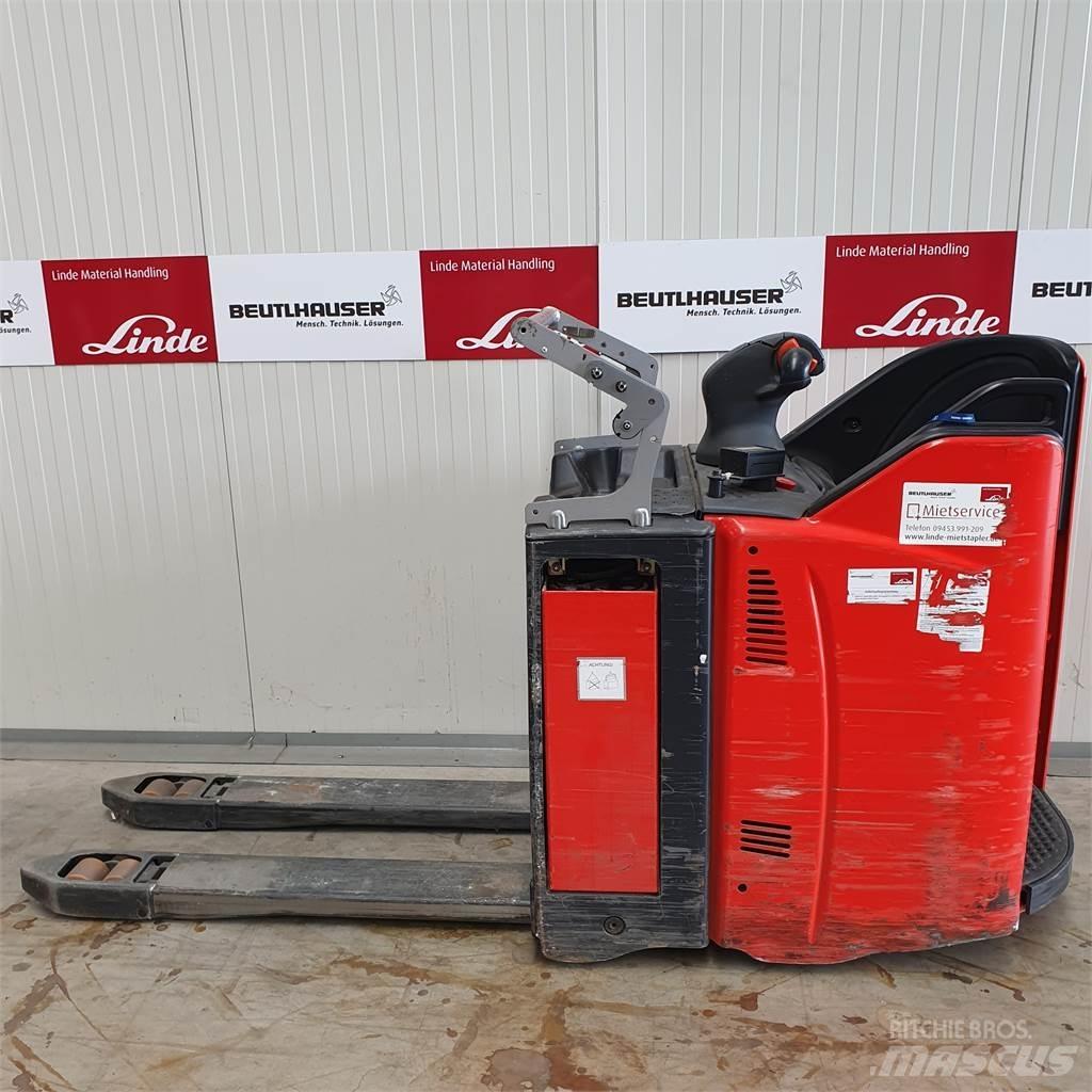 Linde T20SP kurz معدات الرفع منخفض المستوى