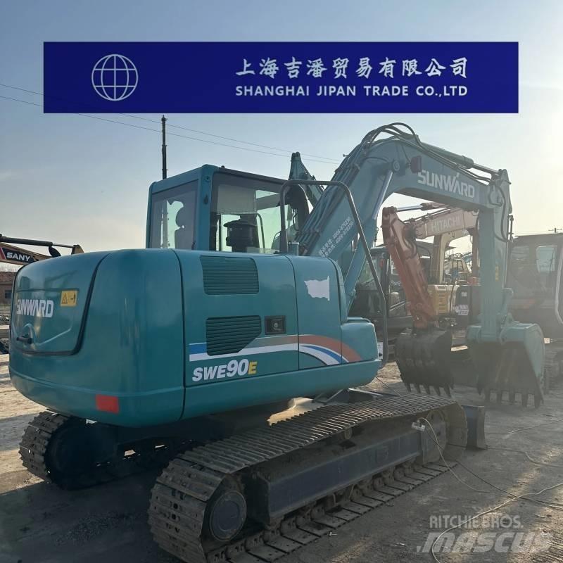 Sunward SWE 90 E حفارات وسط 7 طن - 12 طن