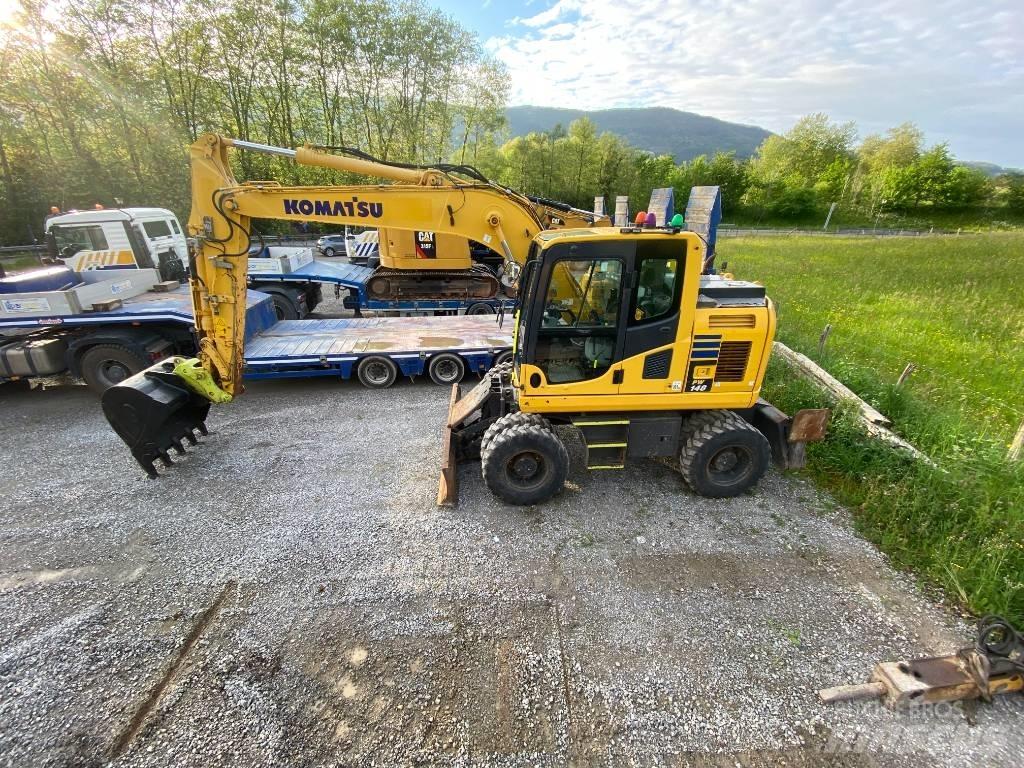 Komatsu PW 148 حفارات بعجل