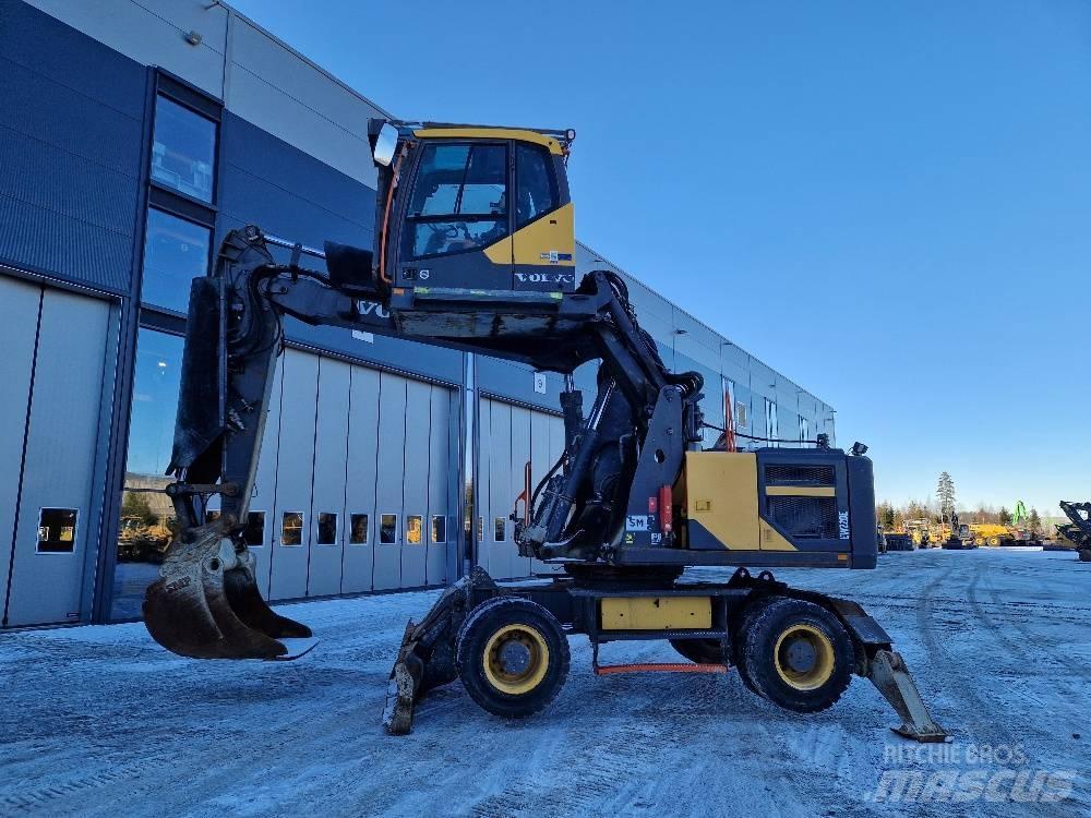 Volvo EW220E حفارات بعجل