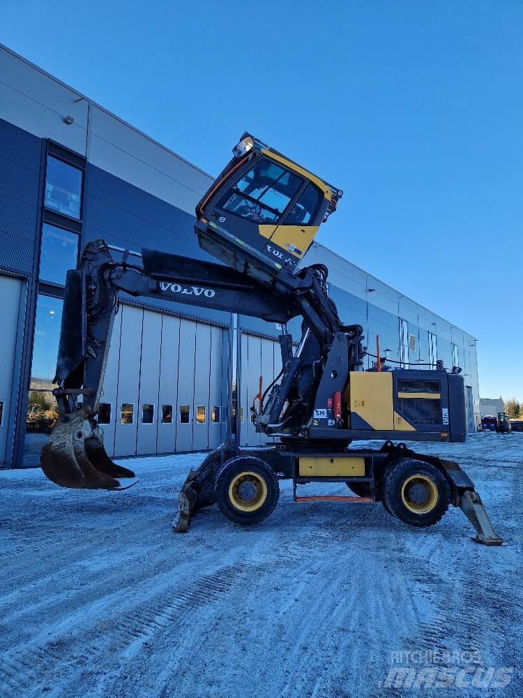 Volvo EW220E حفارات بعجل