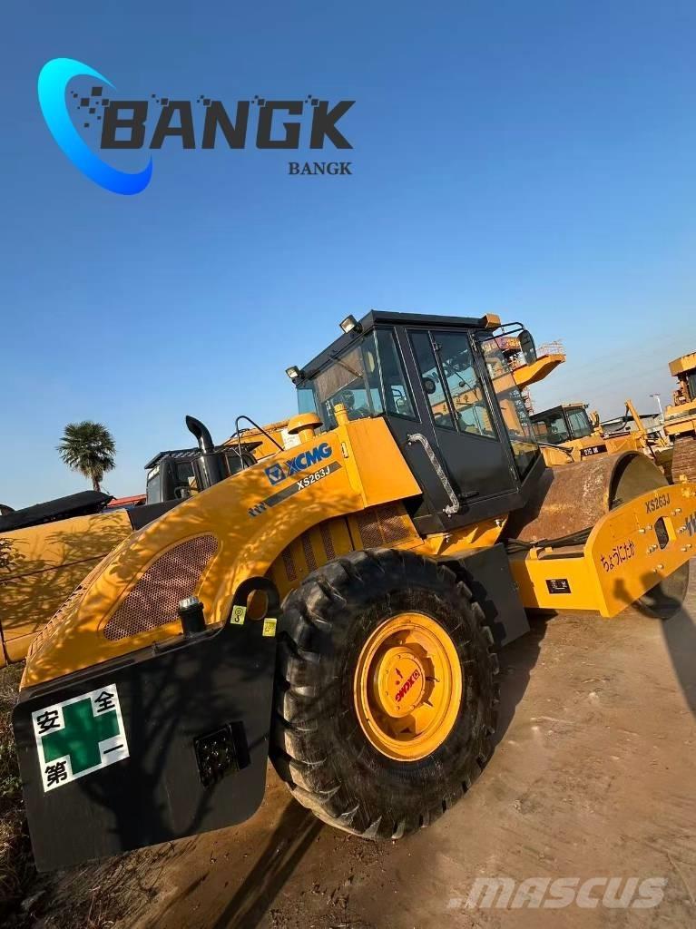 XCMG XS 263 J مداحل أحادية الأسطوانة