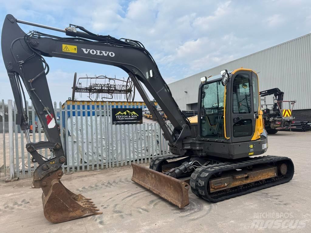 Volvo ECR 88 حفارات وسط 7 طن - 12 طن