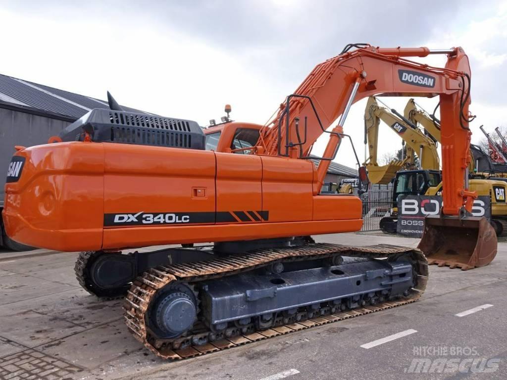 Doosan DX 340 LC حفارات زحافة