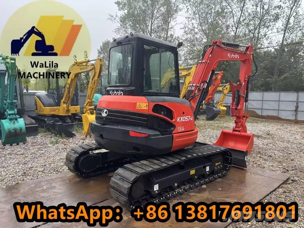 Kubota KX 057-4 حفارات صغيرة أقل من 7 طن (حفارات صغيرة)