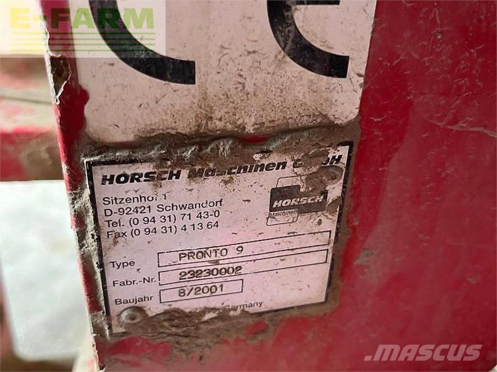 Horsch pronto rx9 مثاقيب