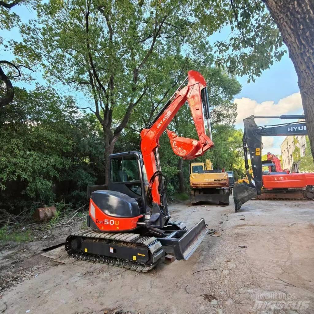Hitachi ZX 50 U حفارات صغيرة أقل من 7 طن (حفارات صغيرة)