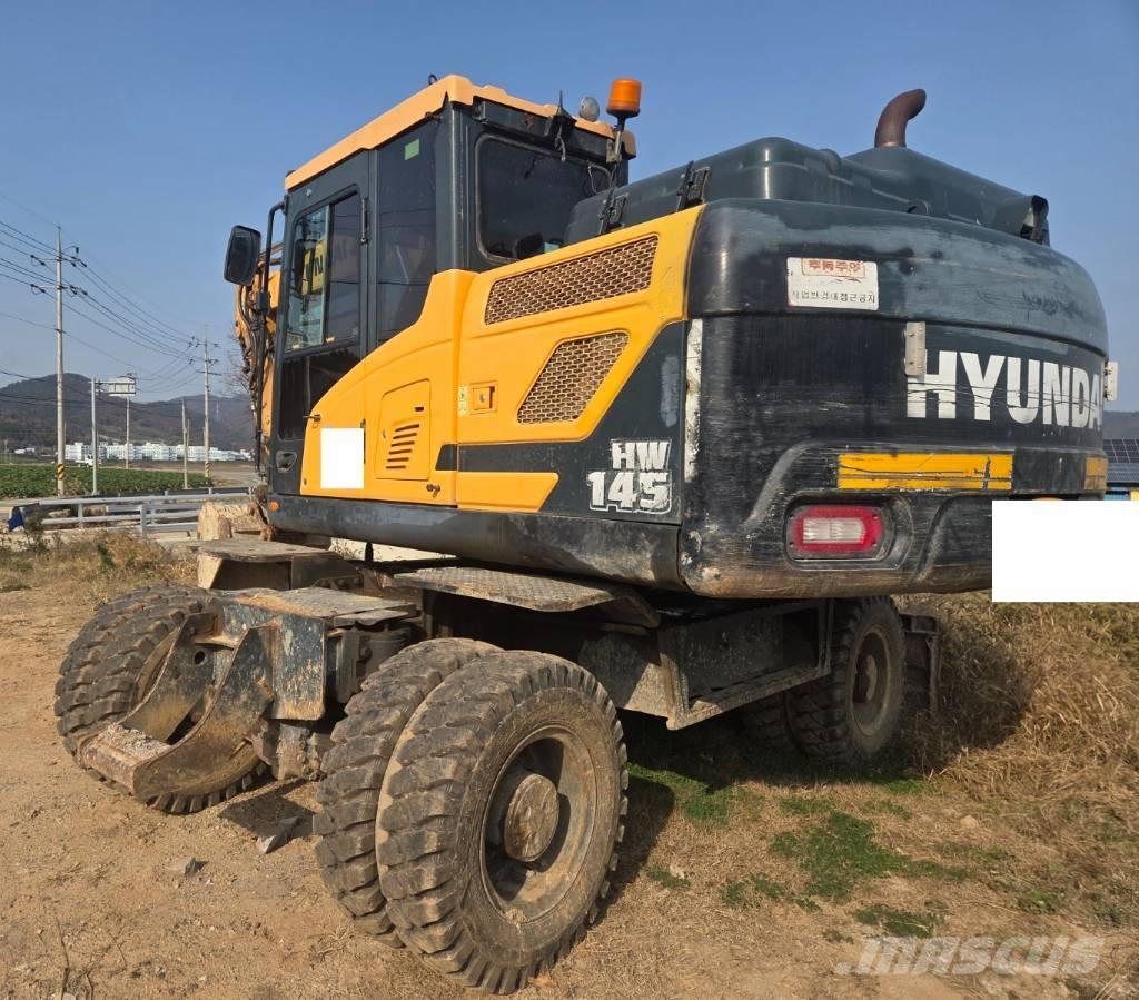 Hyundai HW 145 حفارات بعجل