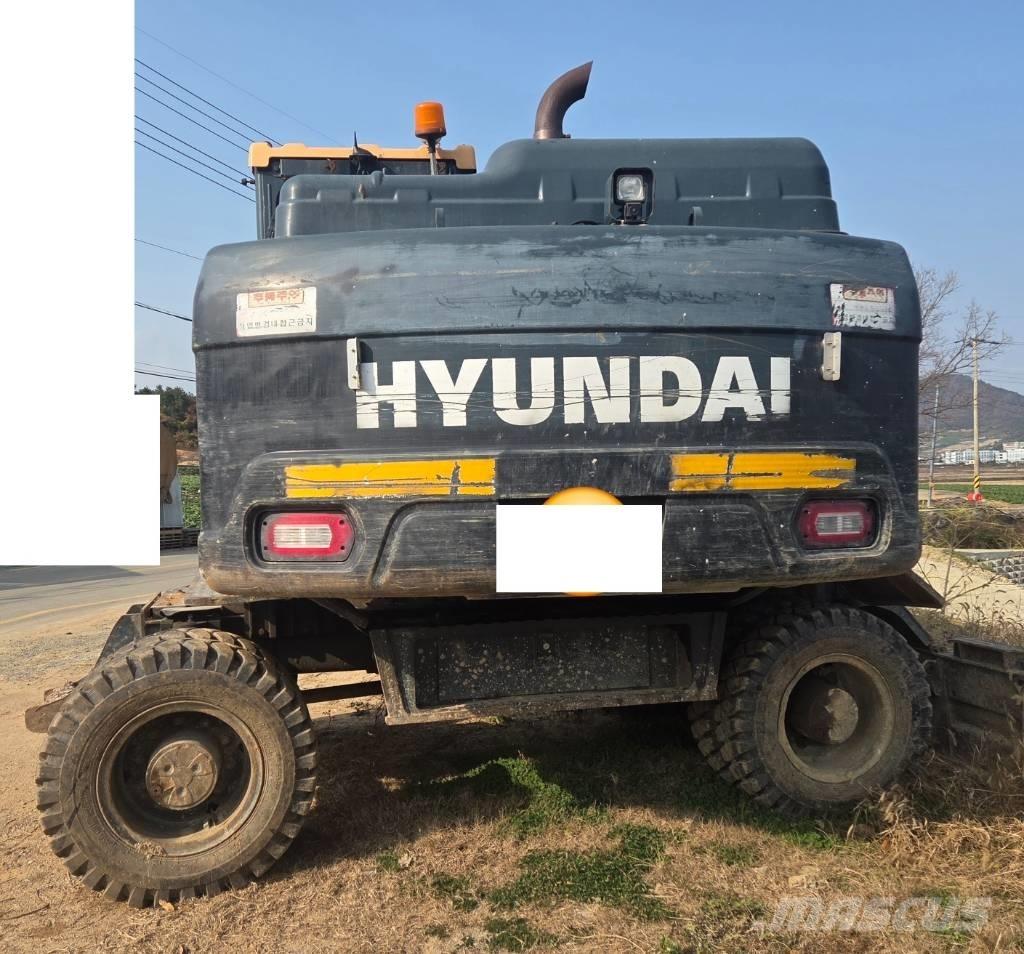 Hyundai HW 145 حفارات بعجل