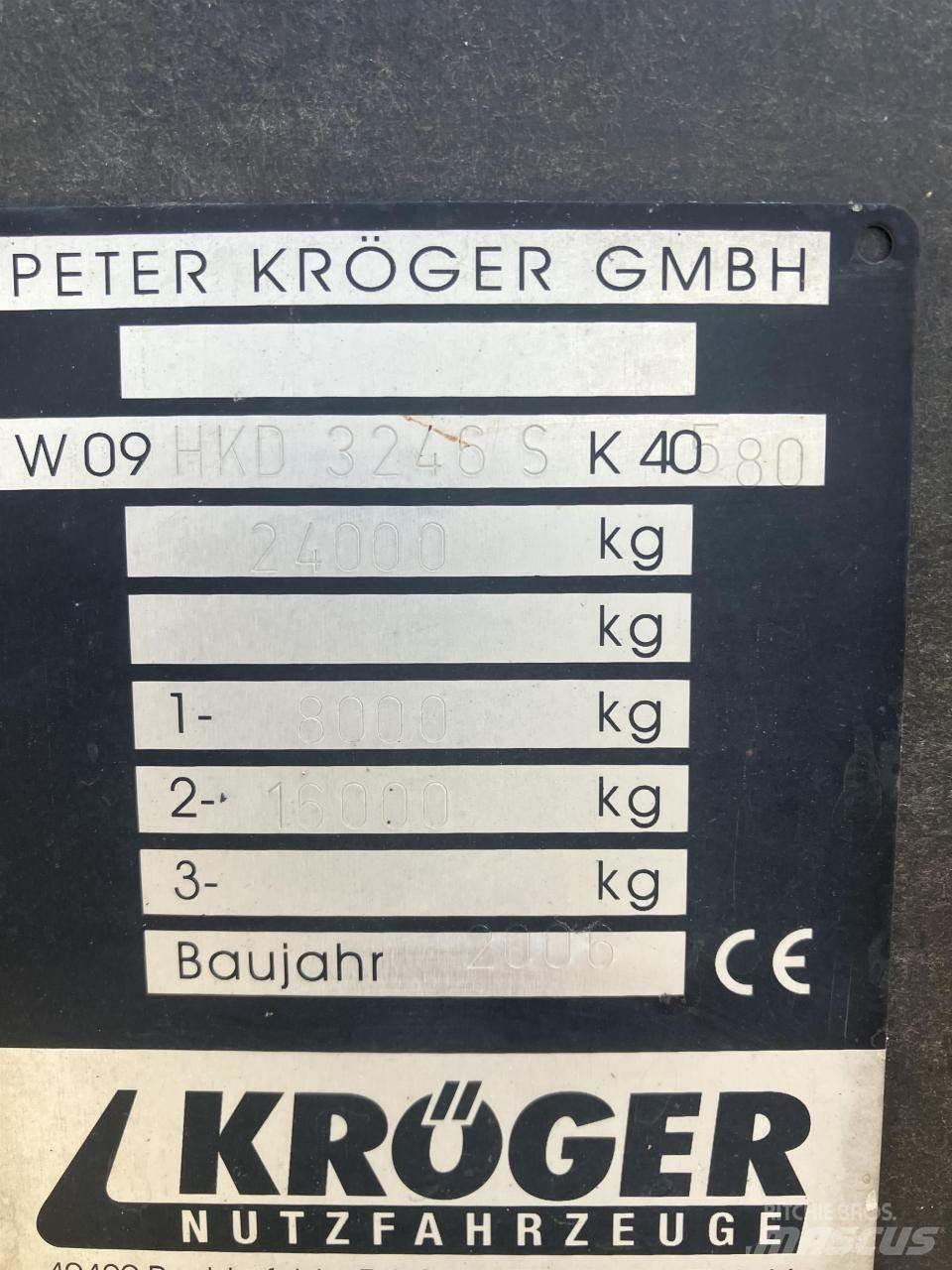 Kröger HKD 402 مقطورات قلابة