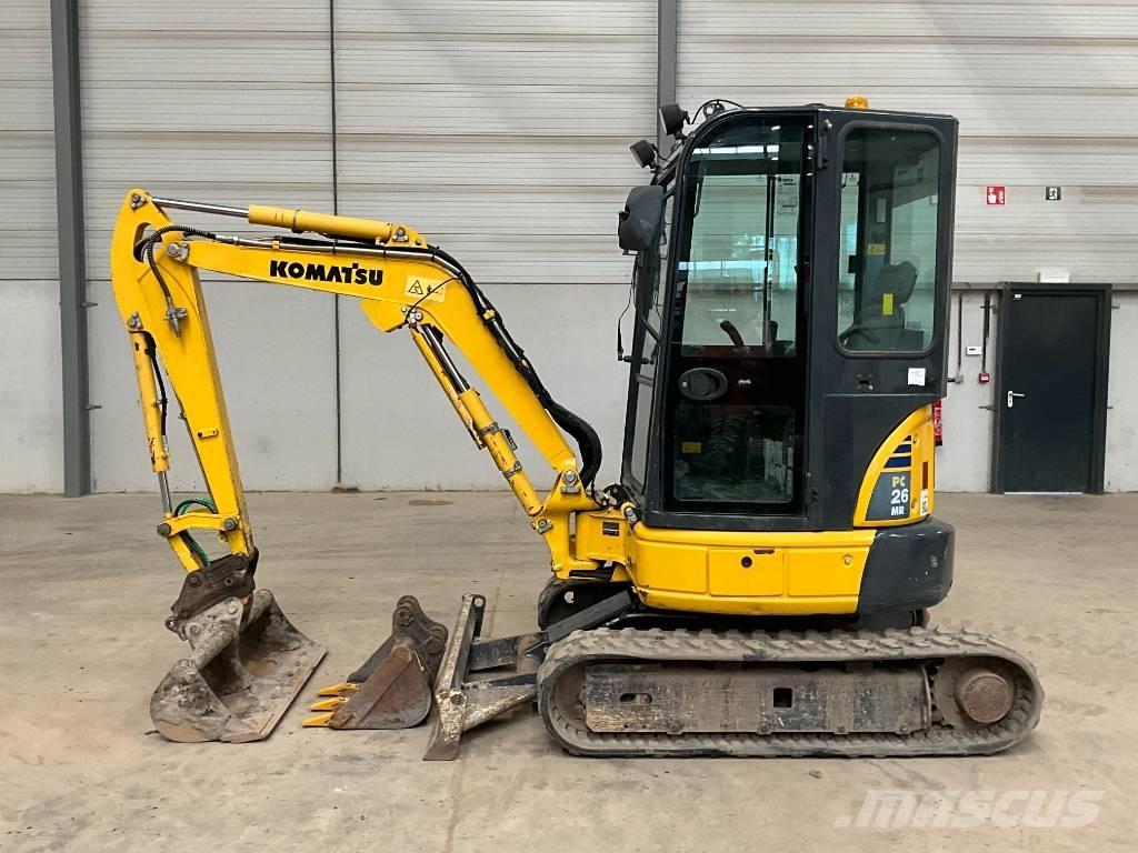 Komatsu PC 26 MR-3 حفارات صغيرة أقل من 7 طن (حفارات صغيرة)