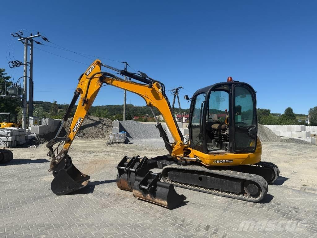 JCB 8055 RTS حفارات صغيرة أقل من 7 طن (حفارات صغيرة)