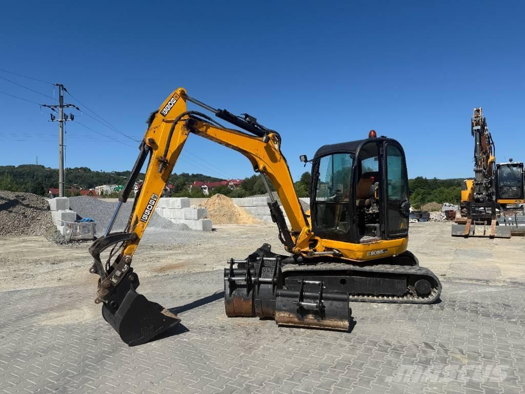 JCB 8055 RTS حفارات صغيرة أقل من 7 طن (حفارات صغيرة)
