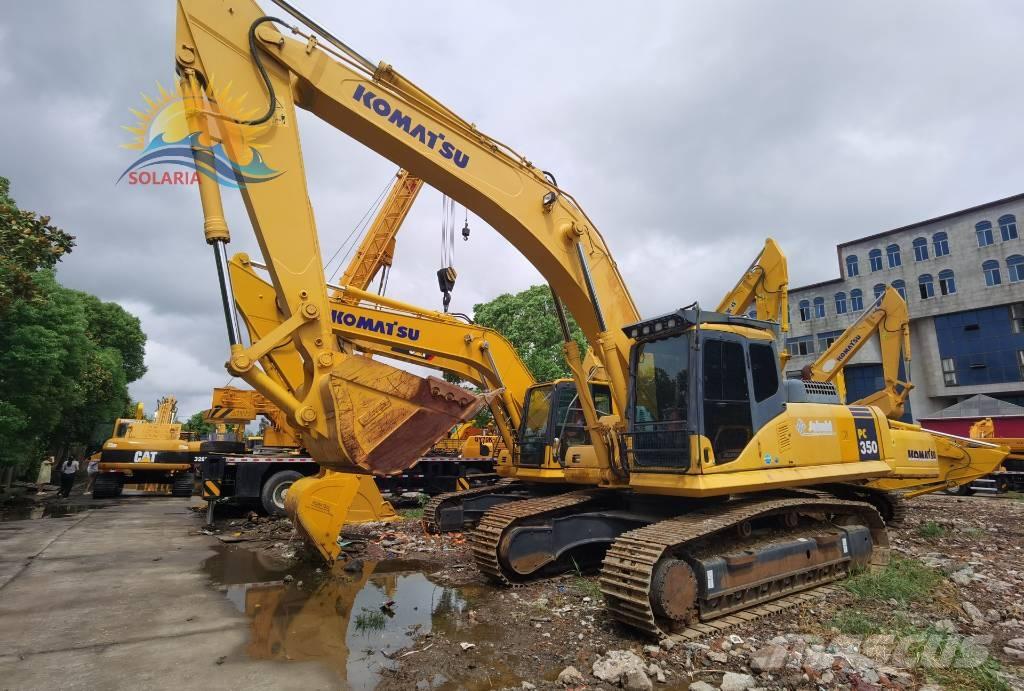 Komatsu PC 350-7 حفارات زحافة