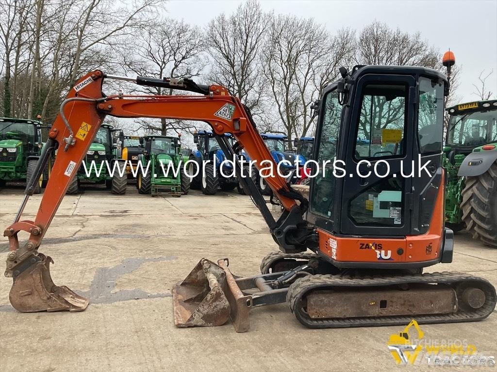 Hitachi ZX 33 U حفارات صغيرة أقل من 7 طن (حفارات صغيرة)