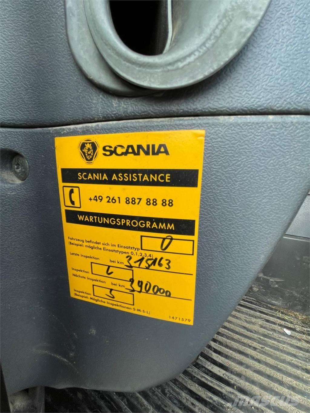 Scania P410 شاحنات المخلفات