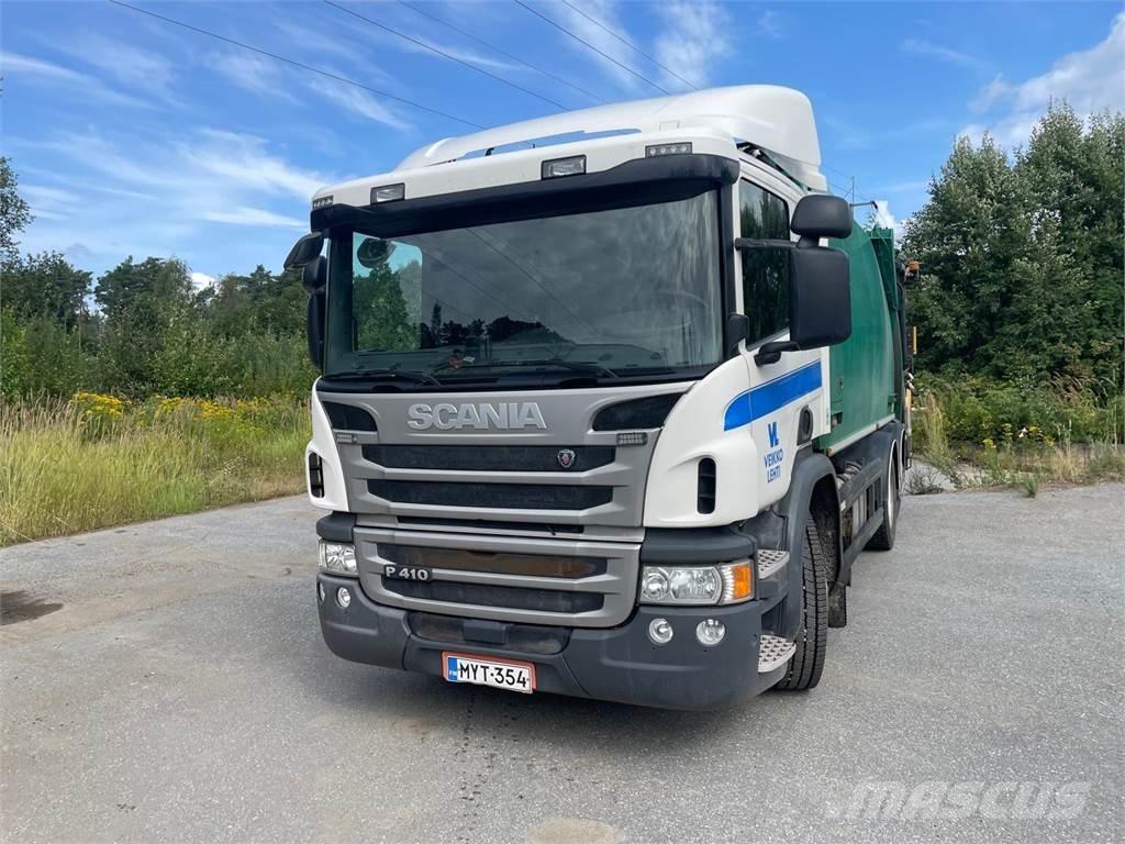 Scania P410 شاحنات المخلفات