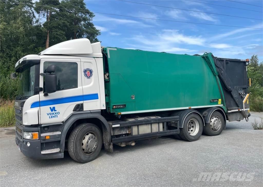 Scania P410 شاحنات المخلفات