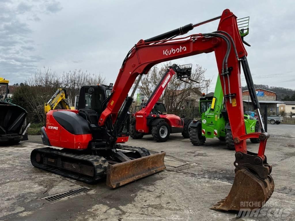 Kubota KX 080-4 حفارات وسط 7 طن - 12 طن