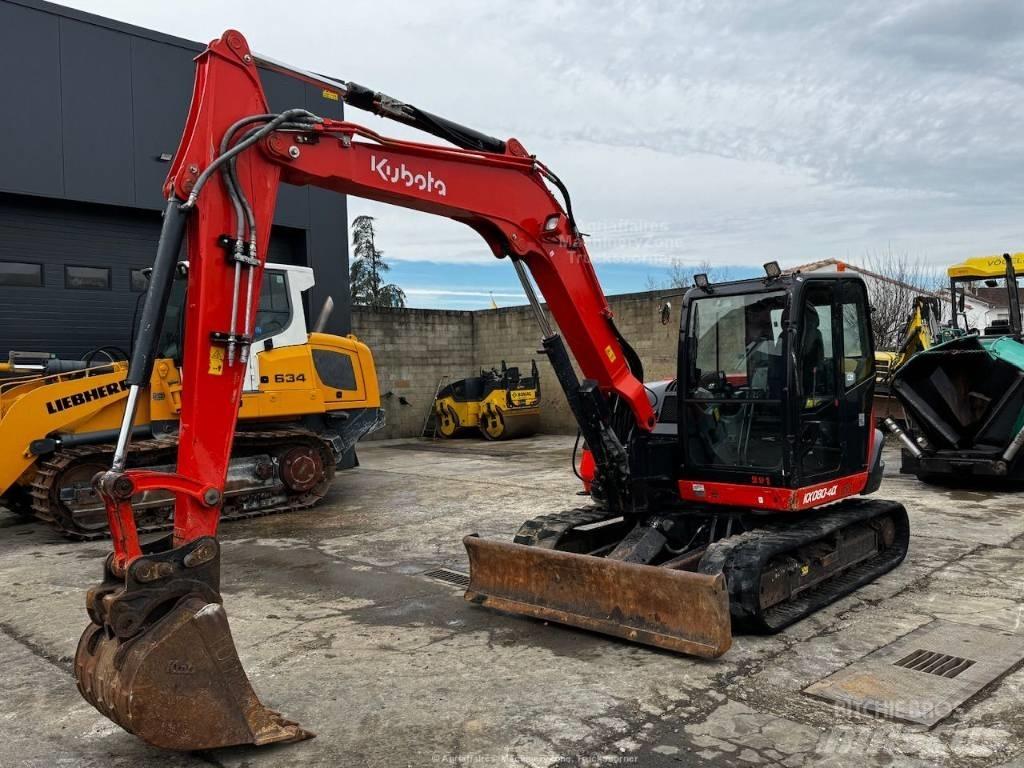 Kubota KX 080-4 حفارات وسط 7 طن - 12 طن