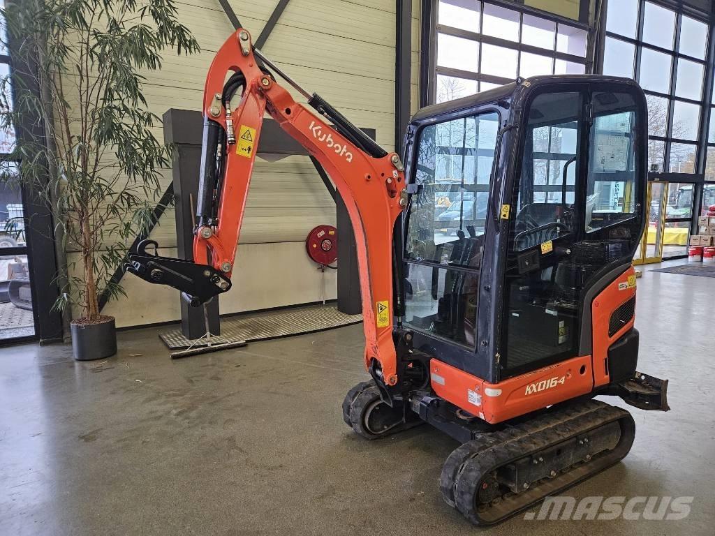Kubota KX 016-4 حفارات صغيرة أقل من 7 طن (حفارات صغيرة)