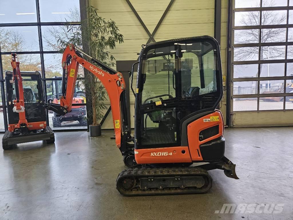 Kubota KX 016-4 حفارات صغيرة أقل من 7 طن (حفارات صغيرة)