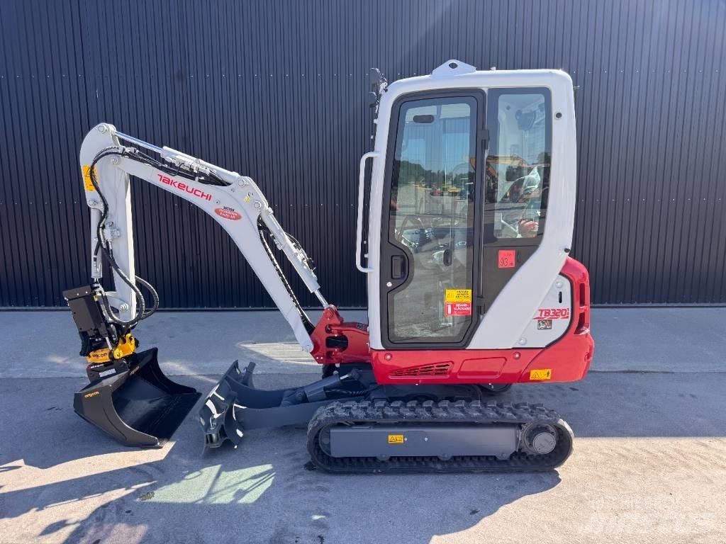 Takeuchi TB 320 حفارات صغيرة أقل من 7 طن (حفارات صغيرة)