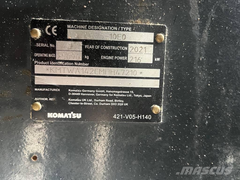 Komatsu WA475-10E0 لوادر بعجل