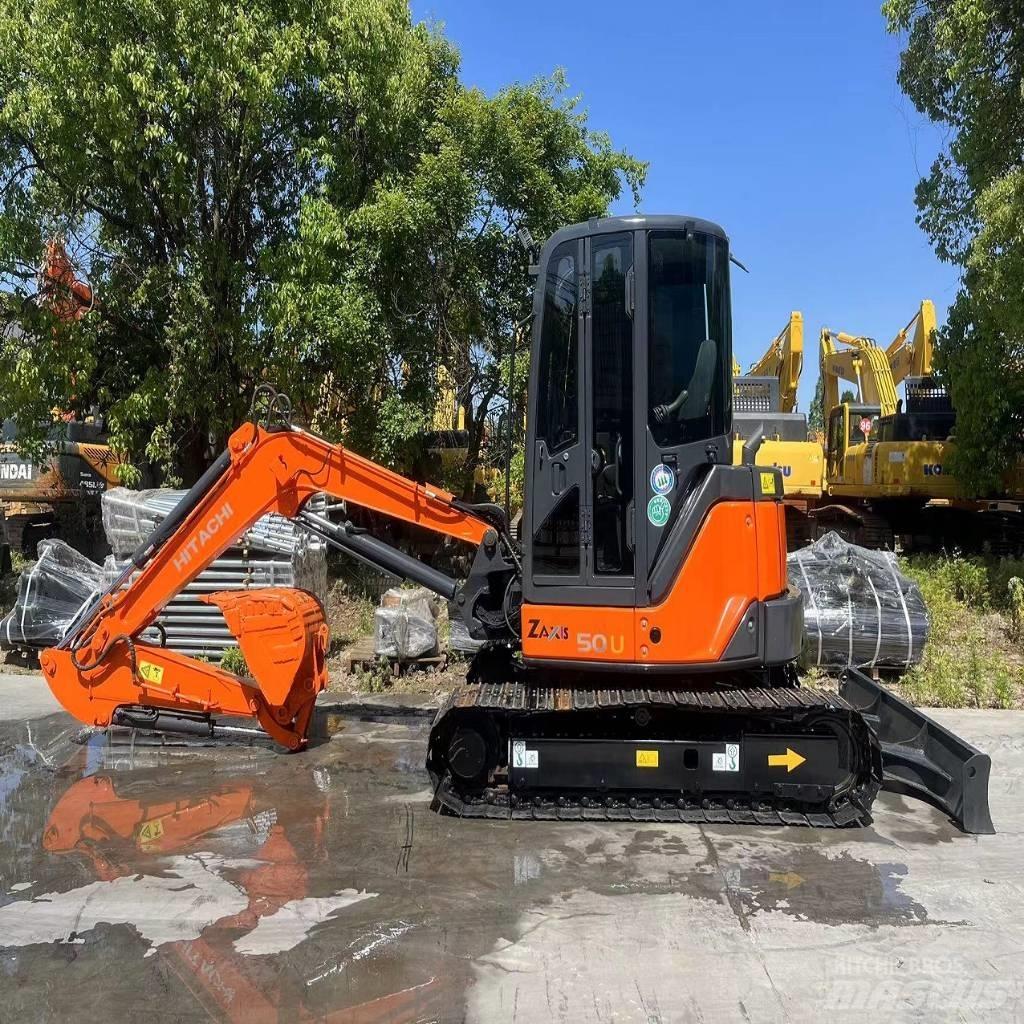 Hitachi ZX 50 U حفارات صغيرة أقل من 7 طن (حفارات صغيرة)