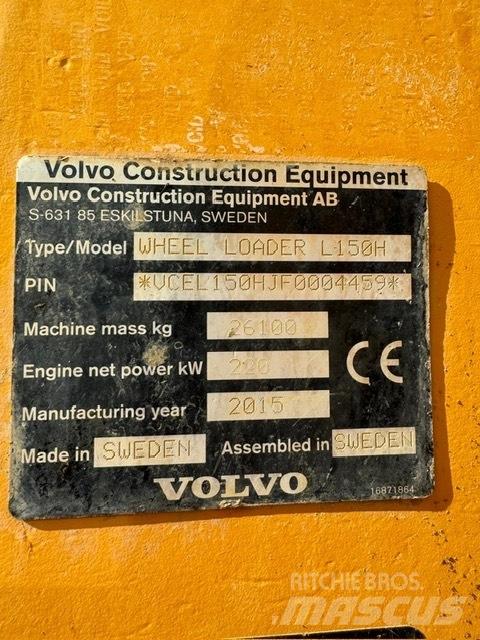 Volvo L 150 H لوادر بعجل