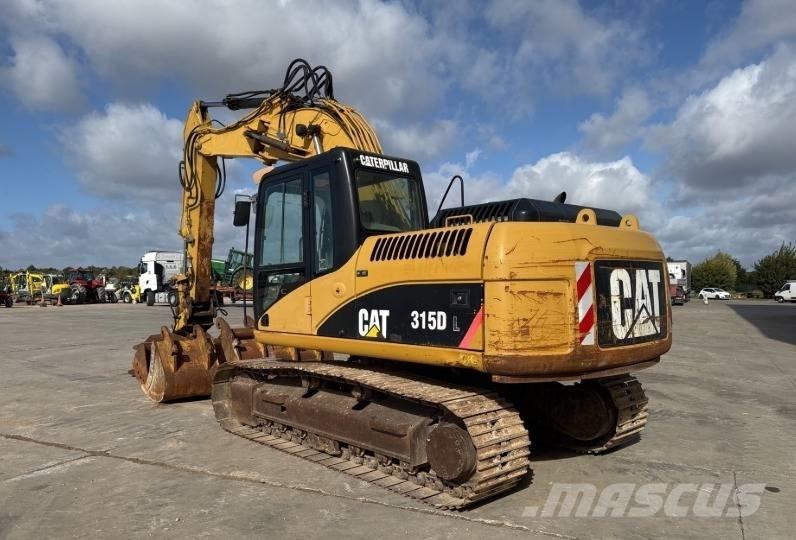 CAT 315D حفارات زحافة