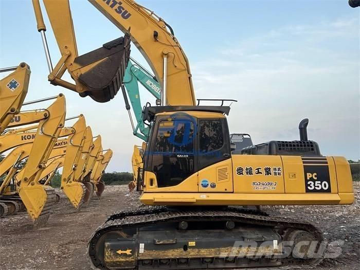 Komatsu PC 350-7 حفارات زحافة