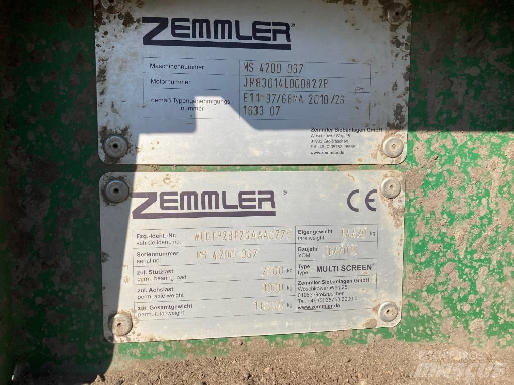 Zemmler MS4200 أجهزة فحص متنقلة