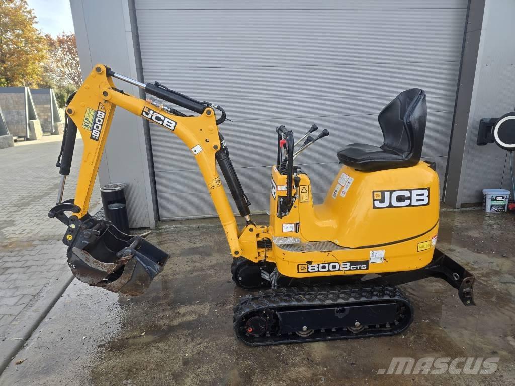JCB 8008 CTS حفارات صغيرة أقل من 7 طن (حفارات صغيرة)