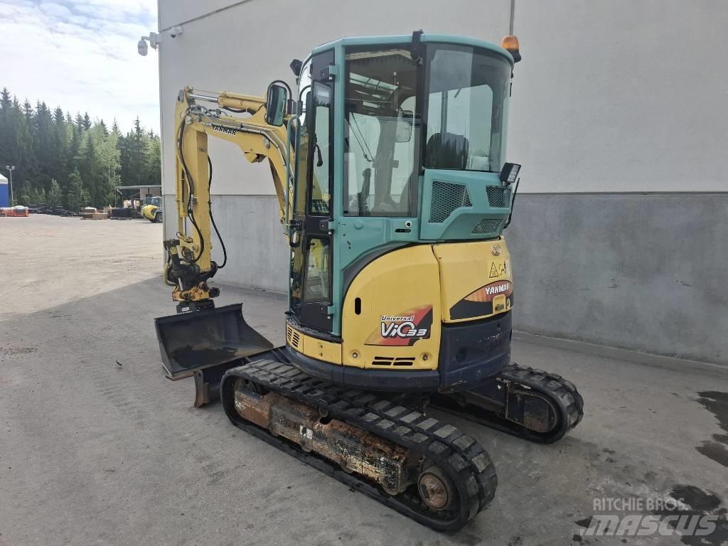 Yanmar Vio 33 U حفارات صغيرة أقل من 7 طن (حفارات صغيرة)