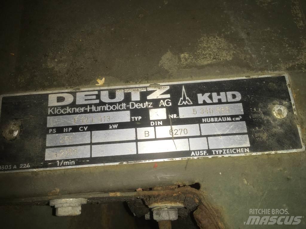 Deutz F12L413 USED أخرى