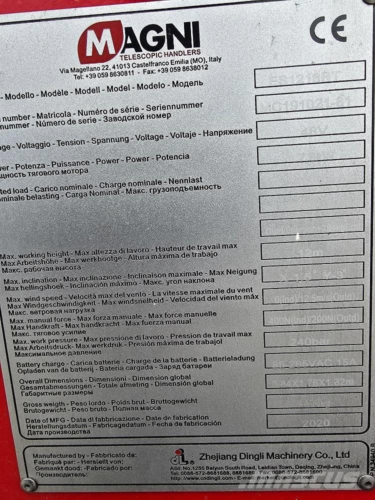 Magni ES 1218 RT رافعات مقصية الشكل