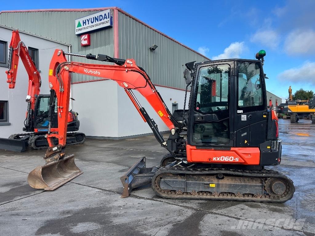 Kubota KX 060-5 حفارات صغيرة أقل من 7 طن (حفارات صغيرة)