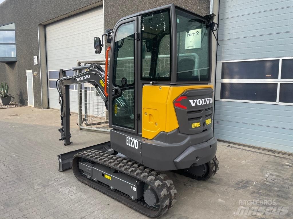 Volvo EC27D حفارات صغيرة أقل من 7 طن (حفارات صغيرة)