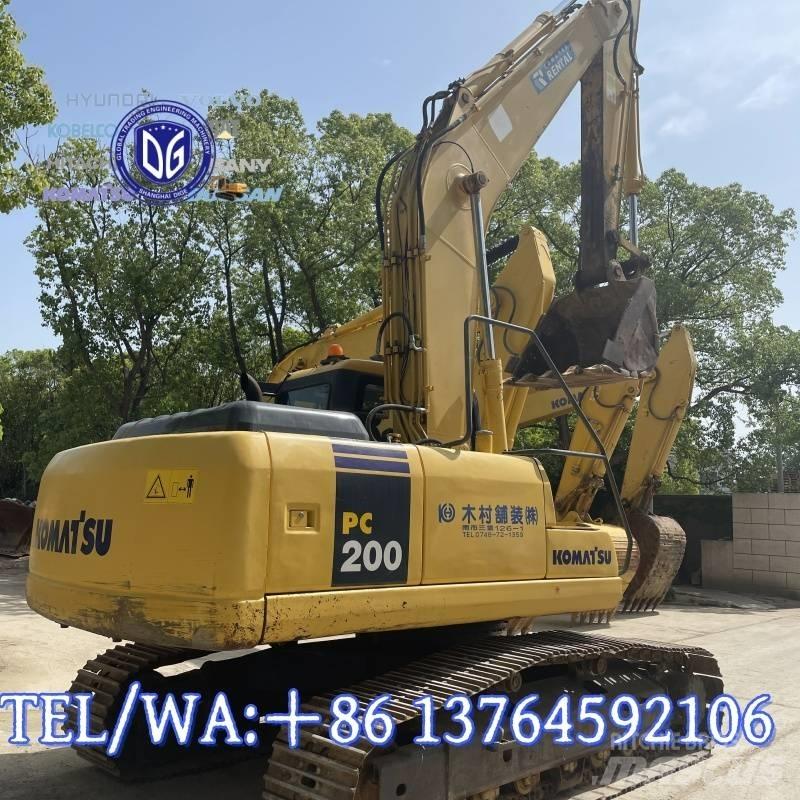 Komatsu PC 200-7 حفارات زحافة